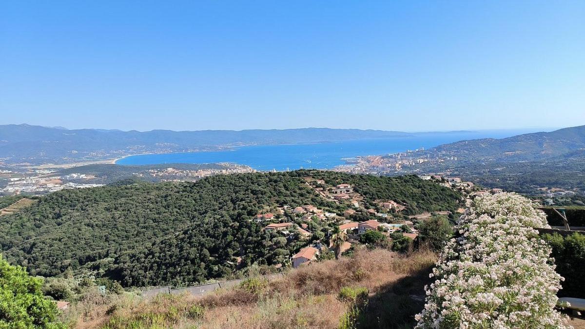 Gites Sassone, Vue Panoramique Sur Ajaccio Et La Mer Алата Екстер'єр фото