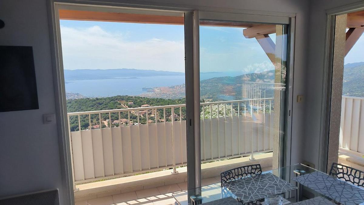 Gites Sassone, Vue Panoramique Sur Ajaccio Et La Mer Алата Екстер'єр фото