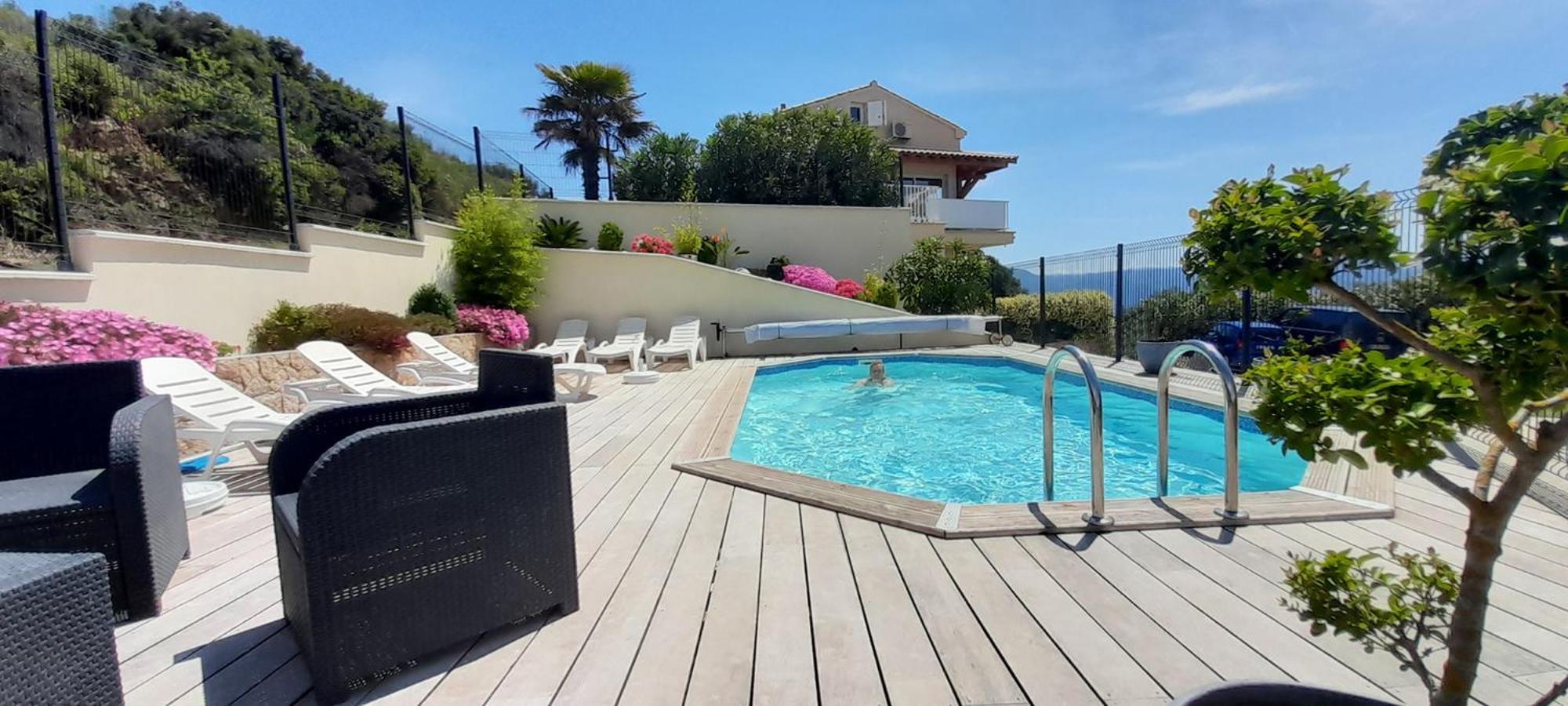 Gites Sassone, Vue Panoramique Sur Ajaccio Et La Mer Алата Екстер'єр фото